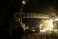 Wray Valley Trail bridge installation